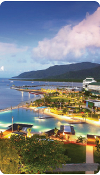 Cairns by night